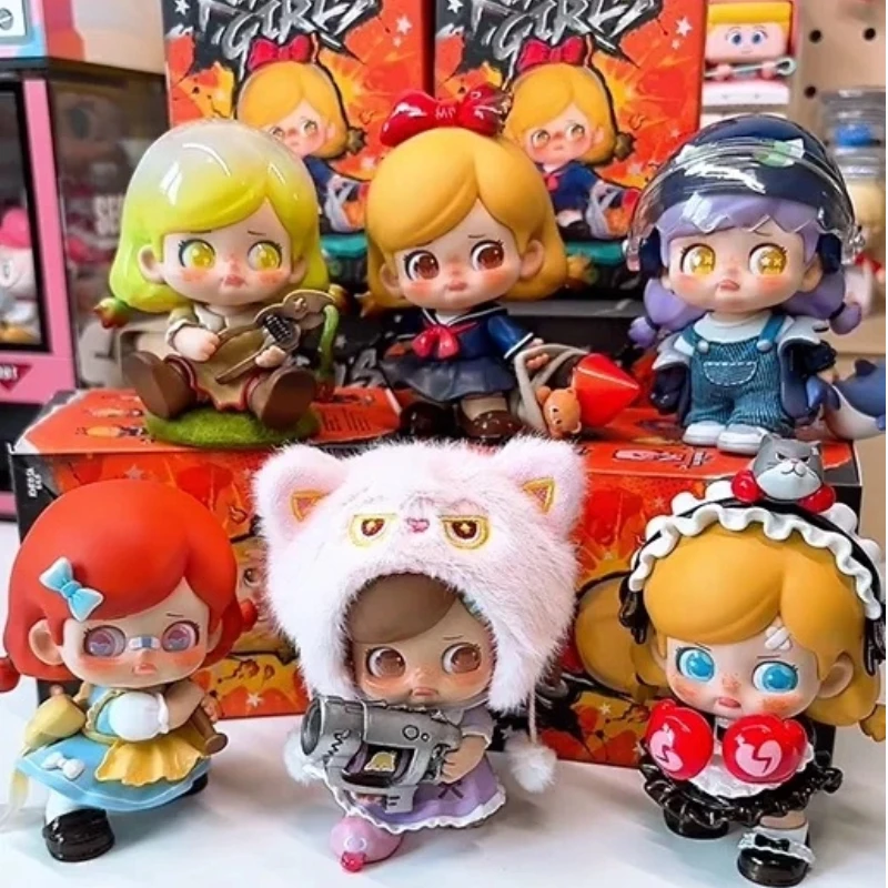 

Jotoys мультфильм настоящая Кокоса Rampage Lolita серии слепая коробка на день рождения милый орнамент Kexha модное украшение Коллекционная игрушка для девочек