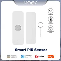 MOES Tuya WiFi/ZigBee Smart PIR Sensor Human Body Infrared Motion Detector Home Security Scene Linkage Automation Battery Power