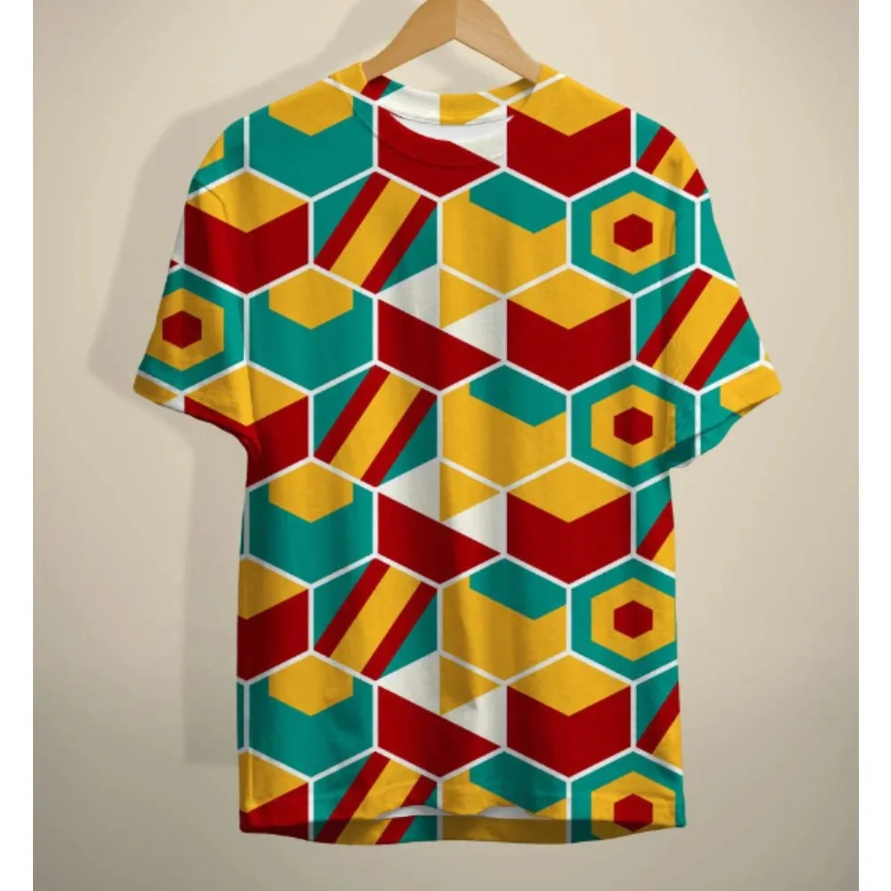 

Мужская и детская футболка на Хэллоуин с блочным графическим яйцом в стиле аниме, свободная, удобная и повседневная