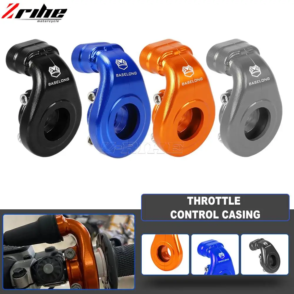 Motorcycle Throttle Control Casing Base Cover For 500 EXC-F SIX DAYS 2017-2023 500EXCF 2018 2019 2020 2021 2022 EXCF Sixdays