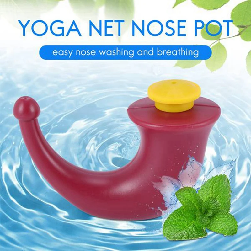 3 Pcs Yoga Nasal Neti Pot Rinsing Nose Wash System Sinus Irrigation Sinuses 200ML