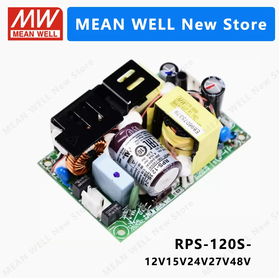 Mean Well RPS-120S RPS-120S-12 RPS-120S-15 RPS-120S-24 RPS-120S-48, Mean Well RPS 120S 120W