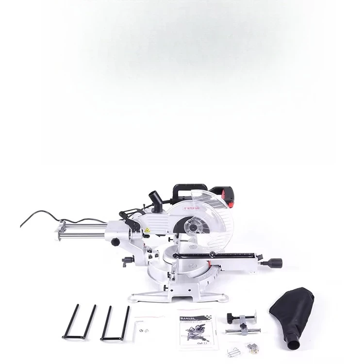 Industrial Special High Precision Turntable Adjustable Compound Horizontal Electric Miter Saw for Woodworking Aluminium Cutting
