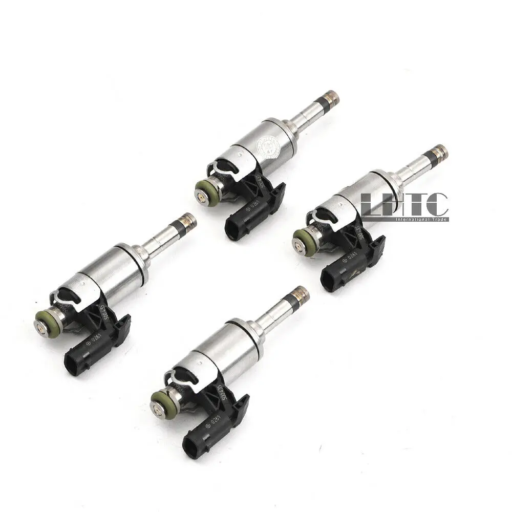 4pcs Fuel Injectors Nozzles Bo sch For VW Golf Beetle Audi A3 Skoda 1.2 1.4 TSI EA211