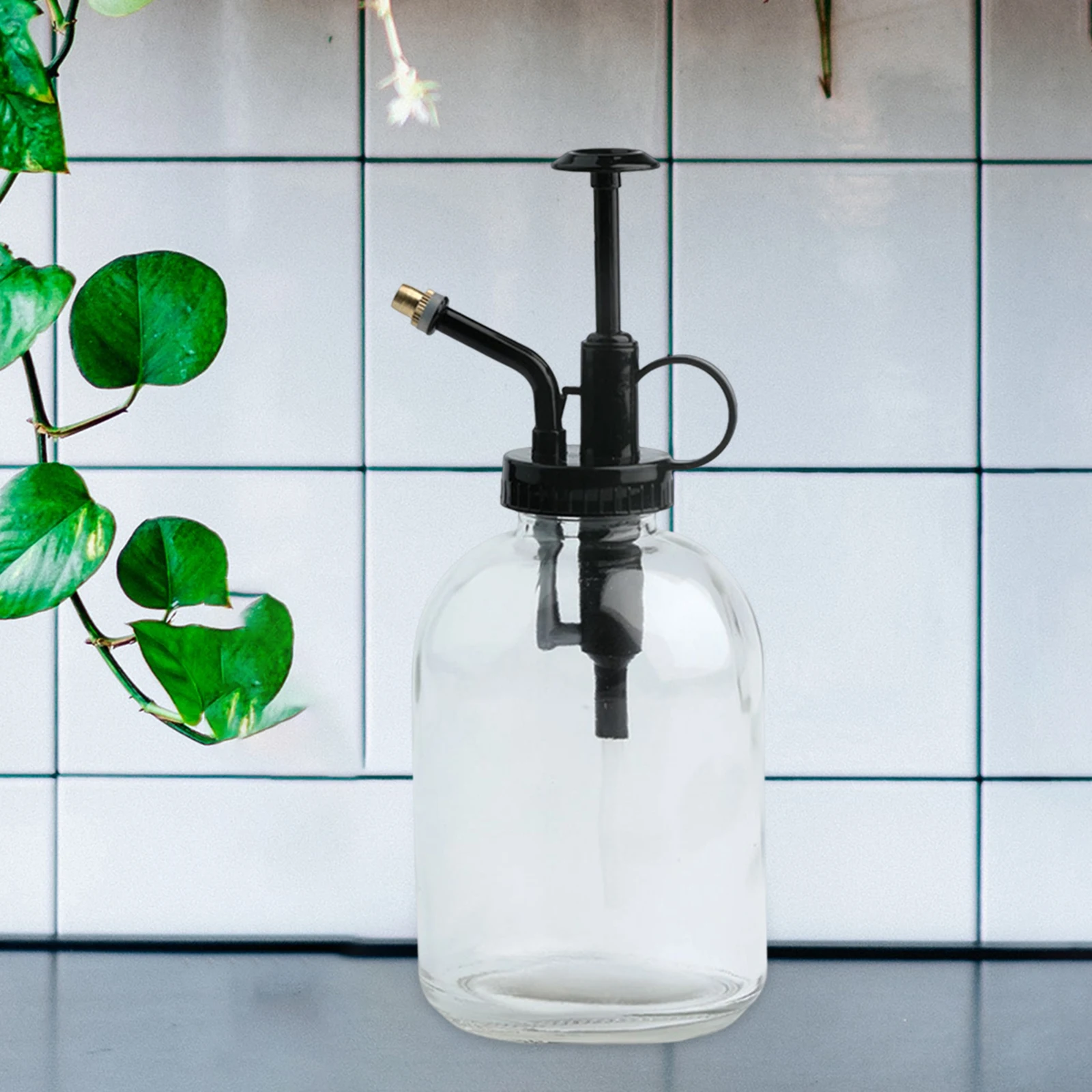 350ml Glass Watering Spray Bottle Watering Bottle Plant Mister Spray Bottle For Household Outdoor Indoor Garden Potted Watering