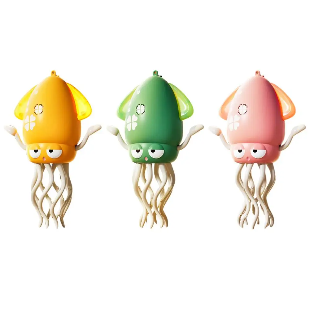 Dancing Octopus Ornament Electronic Pet Cartoon Interactive Development Moving Auatic Obstacle Avoidance Eight-Armed Toddler Toy