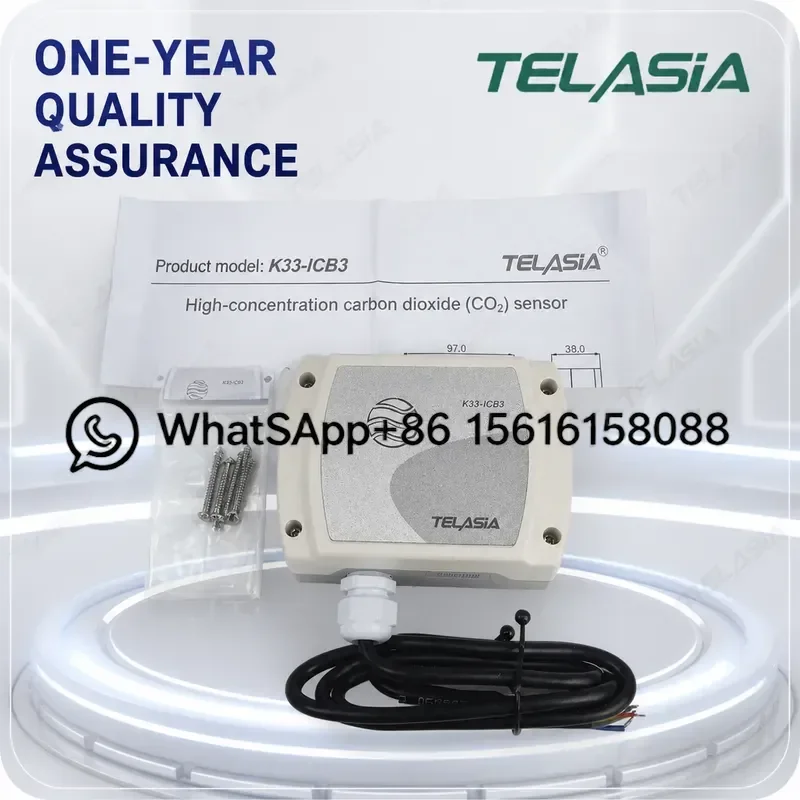 Taiyasheng K33 ICB3 CO2 Transmitter Sensor 0-30% 0-20% Range 4-20mA Output Industrial Gas Detection Module High Precision
