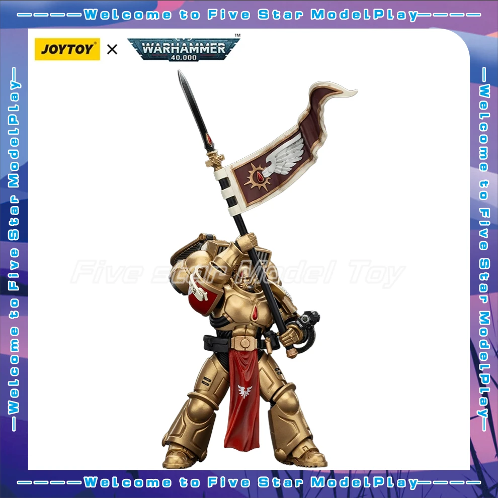 

【FS】JOYTOY Warhammer 40K 1/18 Action Figure Blood Angels Sanguinary Guard 3 Model Toys Gifts