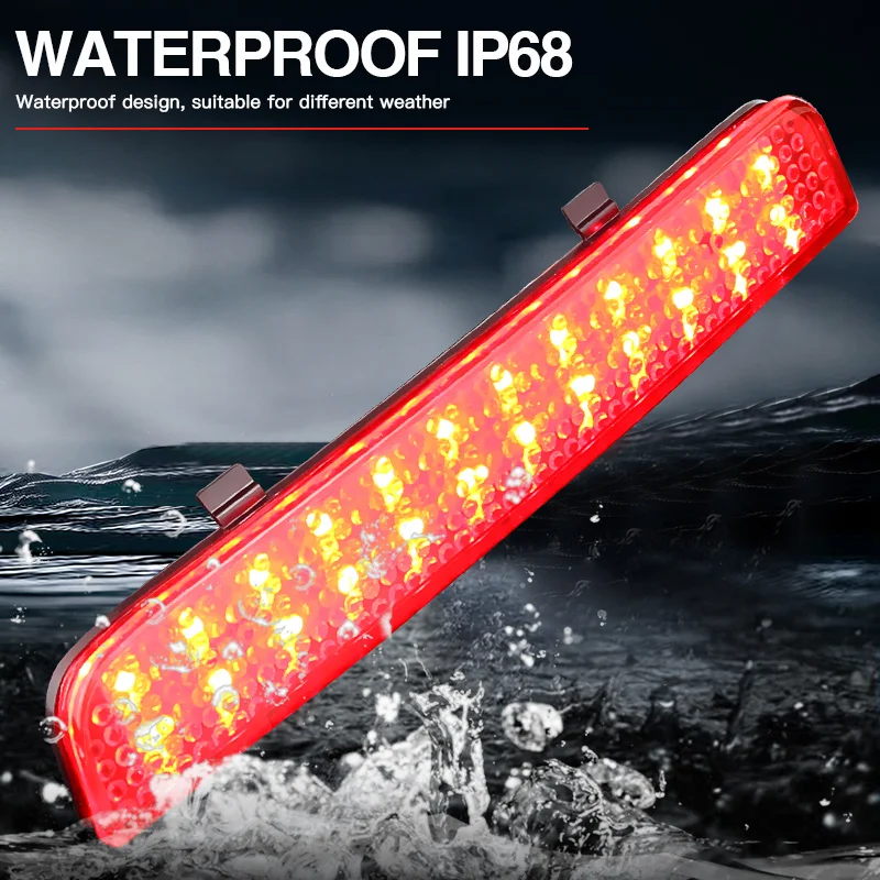 

2×Car LED Rear Brake Lights Bumper Reflector Taillight Lamps Red Fog Lamp for Land Rover Range Rover L322/Freelander 2 LR2 08-13