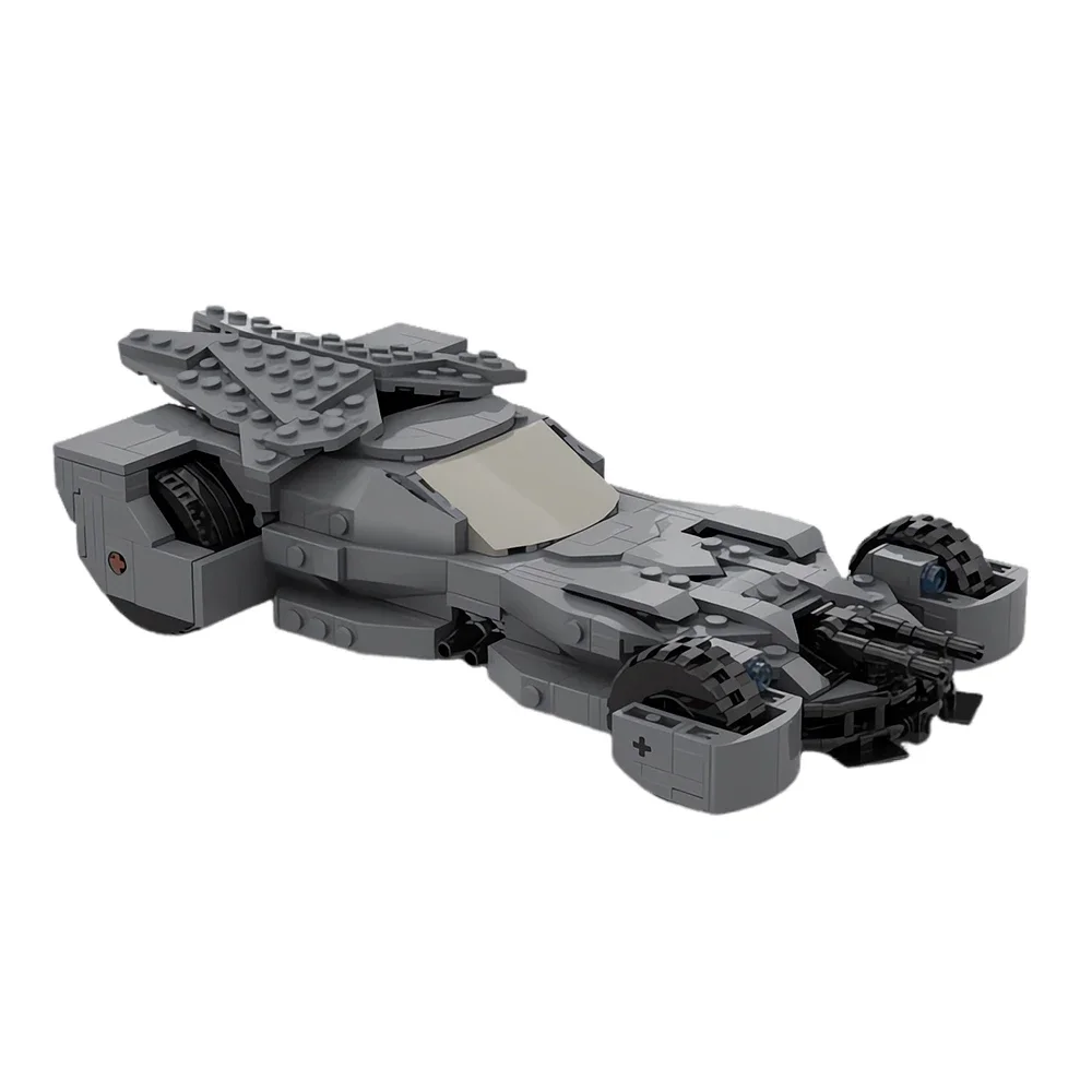 Gobricks MOC Superhero Knight Batmobile Building Blocks Movie Series Knight Batmobile Bat Armored Vehicle Bricks Toys Kids Gifts