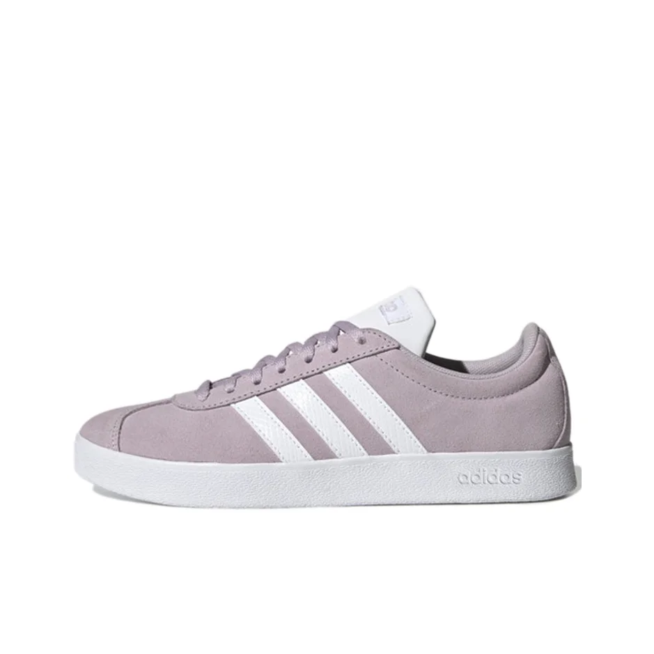 Adidas Neo VL Court 2.0 Skateboard Shoes Women's Low Top Pale Dogwood H02016