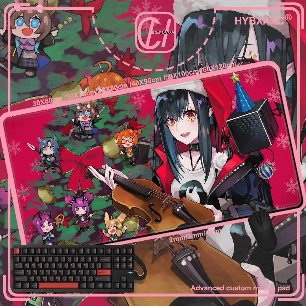 

Arknights Gamer XL Large Mouse Pad Custom Home New Rubber Desk Mats Soft 90x40cm High-end E-sport Keyboard Mat Extended Pad