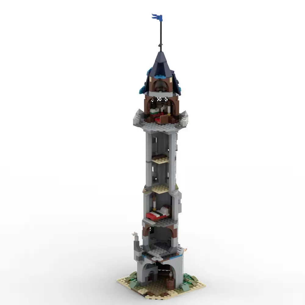 Spot MOC-234708 602 pz costruzione torre FAI DA TE piccole particelle assemblaggio blocchi di costruzione giocattolo educativo modello regalo set ornamenti