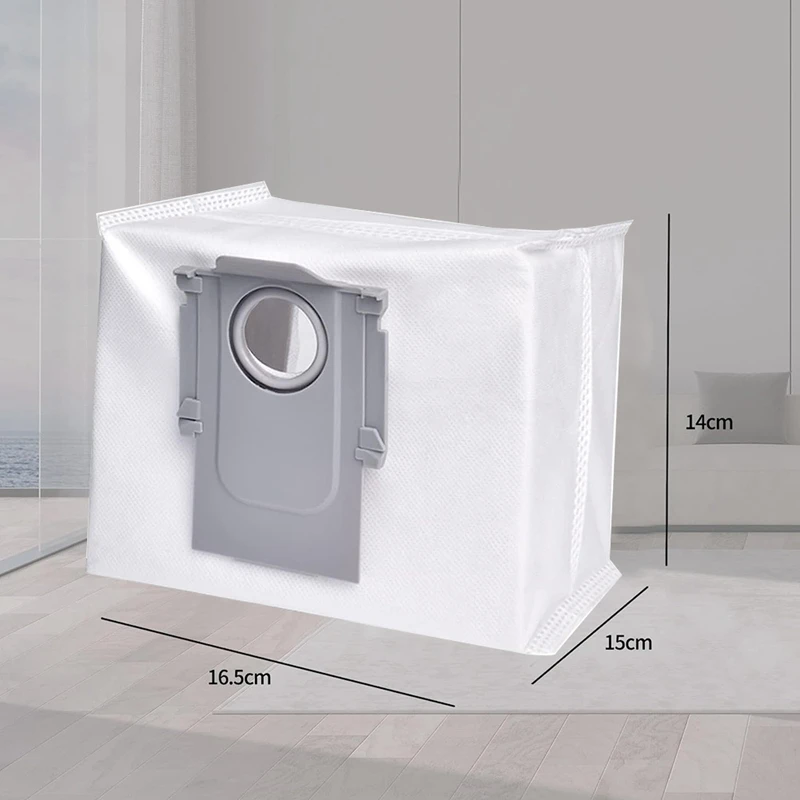 Мешки для пылесоса Запчасти для Roborock S7 Maxv Ultra / S7 Pro Ultra / Q7 Max / Q7 Max+/Q7 Max+Plus / S8+/Q5+ Вакуумный мешок для пыли