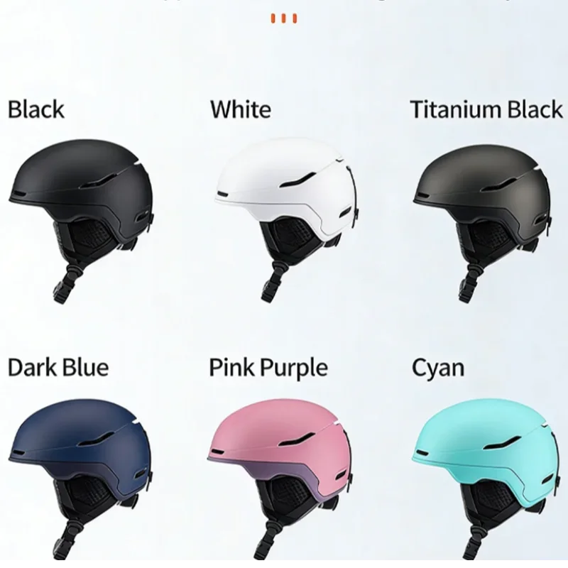 

Universal Winter Ski Safety Helmet – One-Piece Helmet for Adults Children Ski Skating Snowboarding