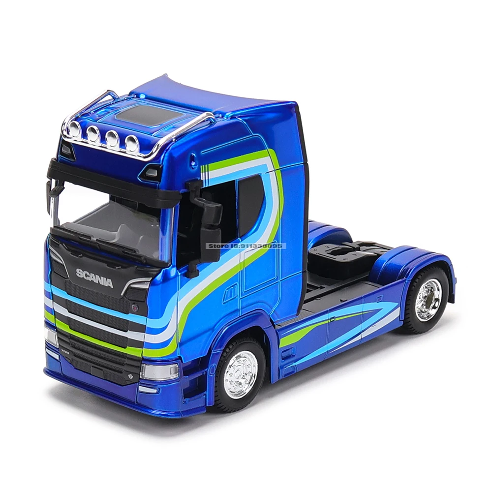 Bburago 1:43 Scania 770 S before transportation Car Model Collection Level static model die cast car collectible gift toy car