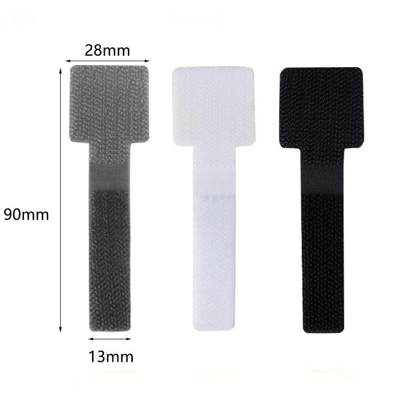 Кабельный органайзер, марвел для хранения кабелей передачи данных, стяжки на молнии на липучке, фиксатор проводов и сетевых кабелей 30 шт.