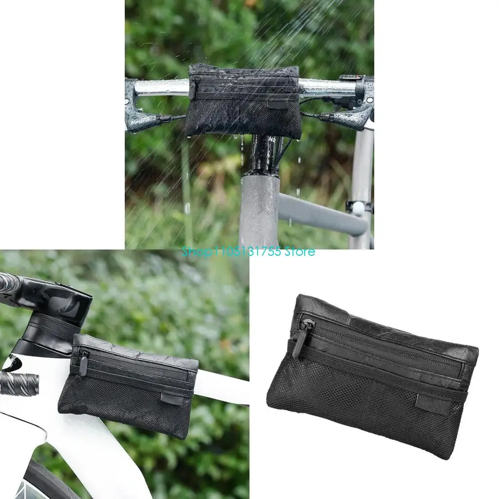 

Водонепроницаемая сумка для велосипедного руля K0EF со съемным плечевым ремнем и эластичной лентой для хранения горного