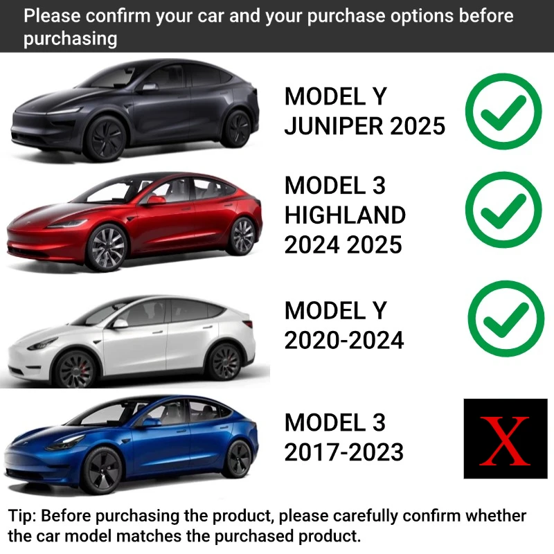Sunroof Sunshades for Tesla Model 3 HIGHLAND 2024 Model Y JUNIPER 2025 Ice Cloth Buckle Sun Pare Glass Skylight Accessories image 6