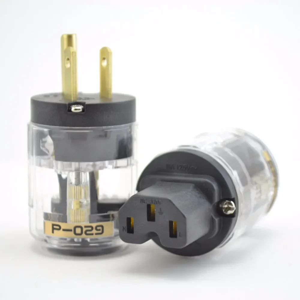 

Pair Hi-End P-029 AC Power plug+C-029 IEC