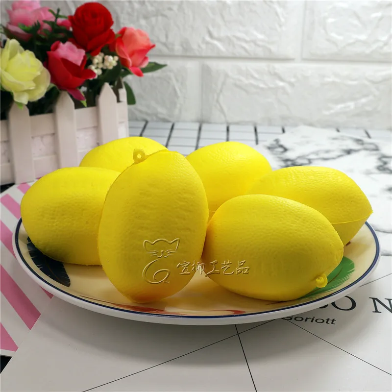 lemon squishy Slow Rising Scented Soft Bread Cake Squeeze Kids Grownups Stress Relief Toy