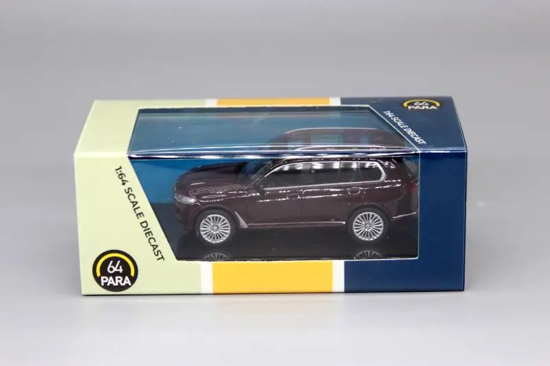 PARA64 1:64  BMW X7 blue Limited collection of die-casting alloy car models