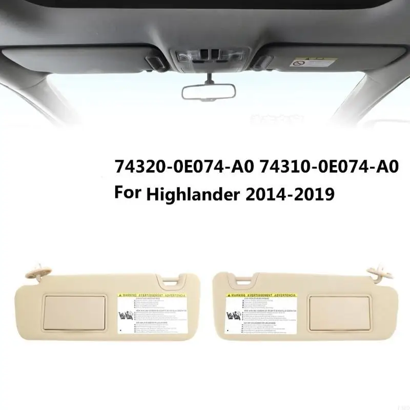 

Автомобильные аксессуары 74310-0E074-A0 74320-0E074-A0 левый/правый солнце
