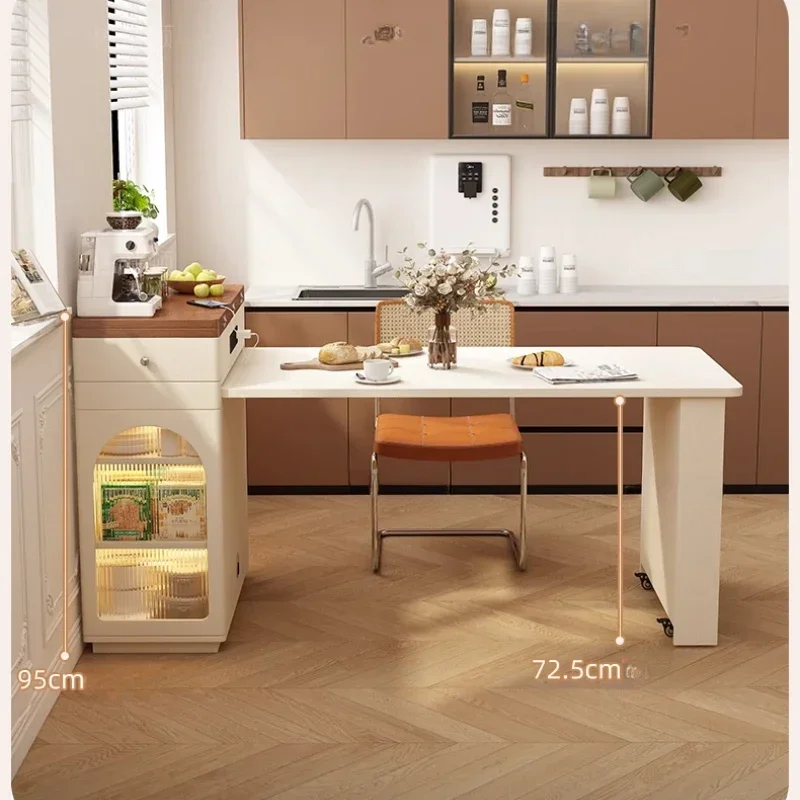 Gaming Italian Dining Table Nordic Light Wheels Luxury Center Kitchen Tables Chairs Island Improvement Mesa Unique Furniture