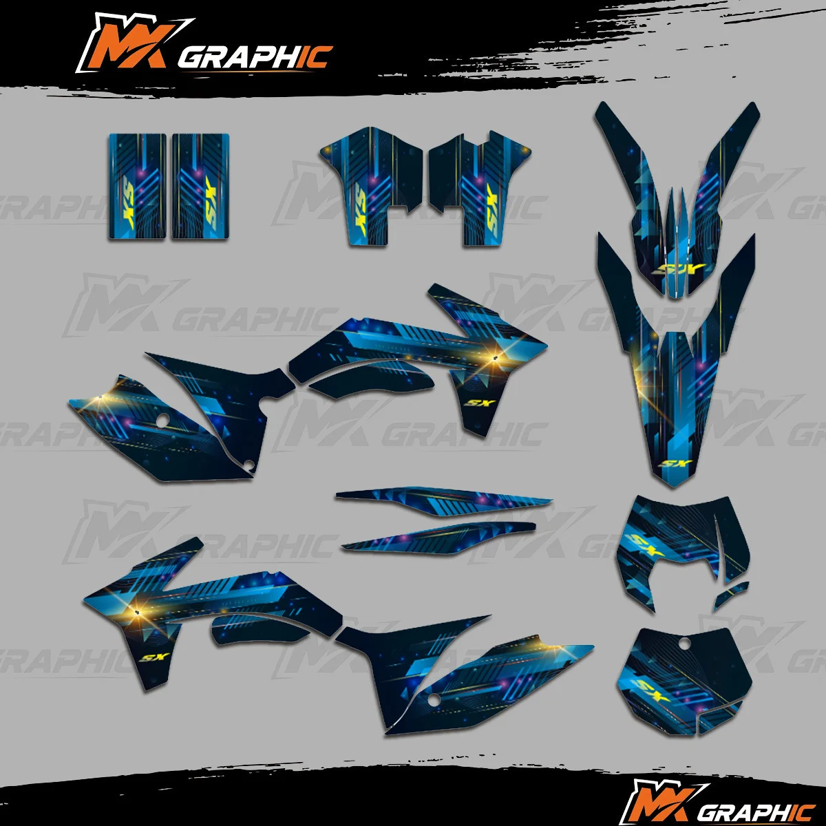 

For KTM SX SXF 2011 2012 125 250 380 400 525 Graphics Decals Stickers