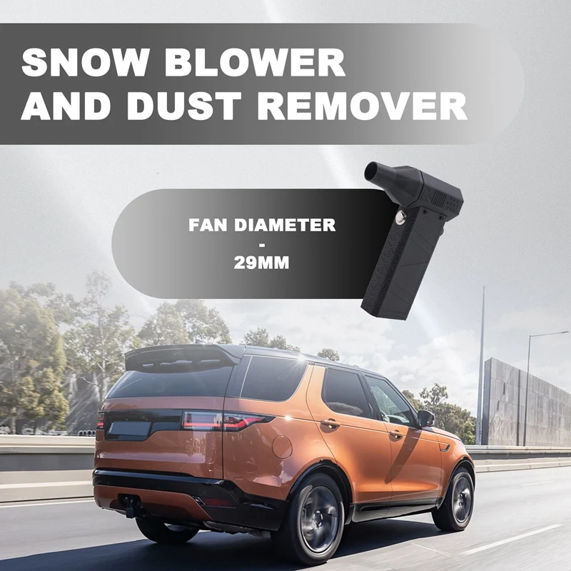 JC29-2 Jetfan ventilateur violent Turbine portable 130,000 tr/min haute vitesse lavage de voiture neige soufflage dépoussiéreur-AT64