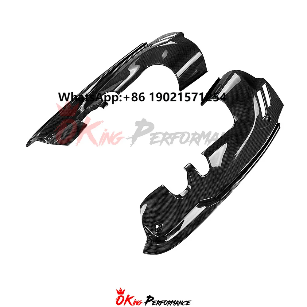 

ONLY for Ferrari 488 Spider Dry Carbon Fiber Engine Bay Side Cover Kits