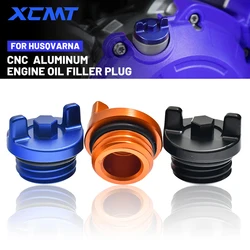 Motocross Engine Oil Filler Plug Cap Cover For Husqvarna TC TE TX FE FC FX FS 125 150 250 300 350 450 501 KTM GasGas 2014-2022