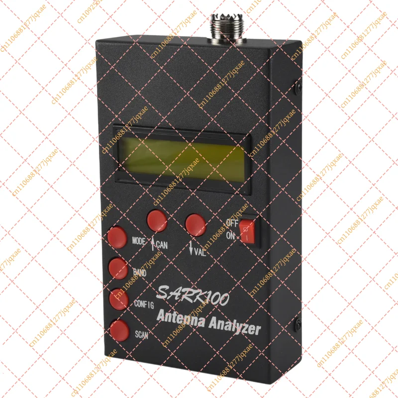 1-60MHz Antenna Analyzer Meter, Shortwave SWR Tester with 1.0-9.99 Measurement Range