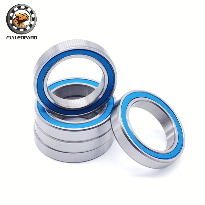 5Pcs 6800RS 10x19x5  608RS 8x22x7 MR115RS 5X11X4  6700RS 10x15x4  6903RS 17x30x7  MR148RS 8x14x4 ABEC-7 Ball Bearing Blue Sealed