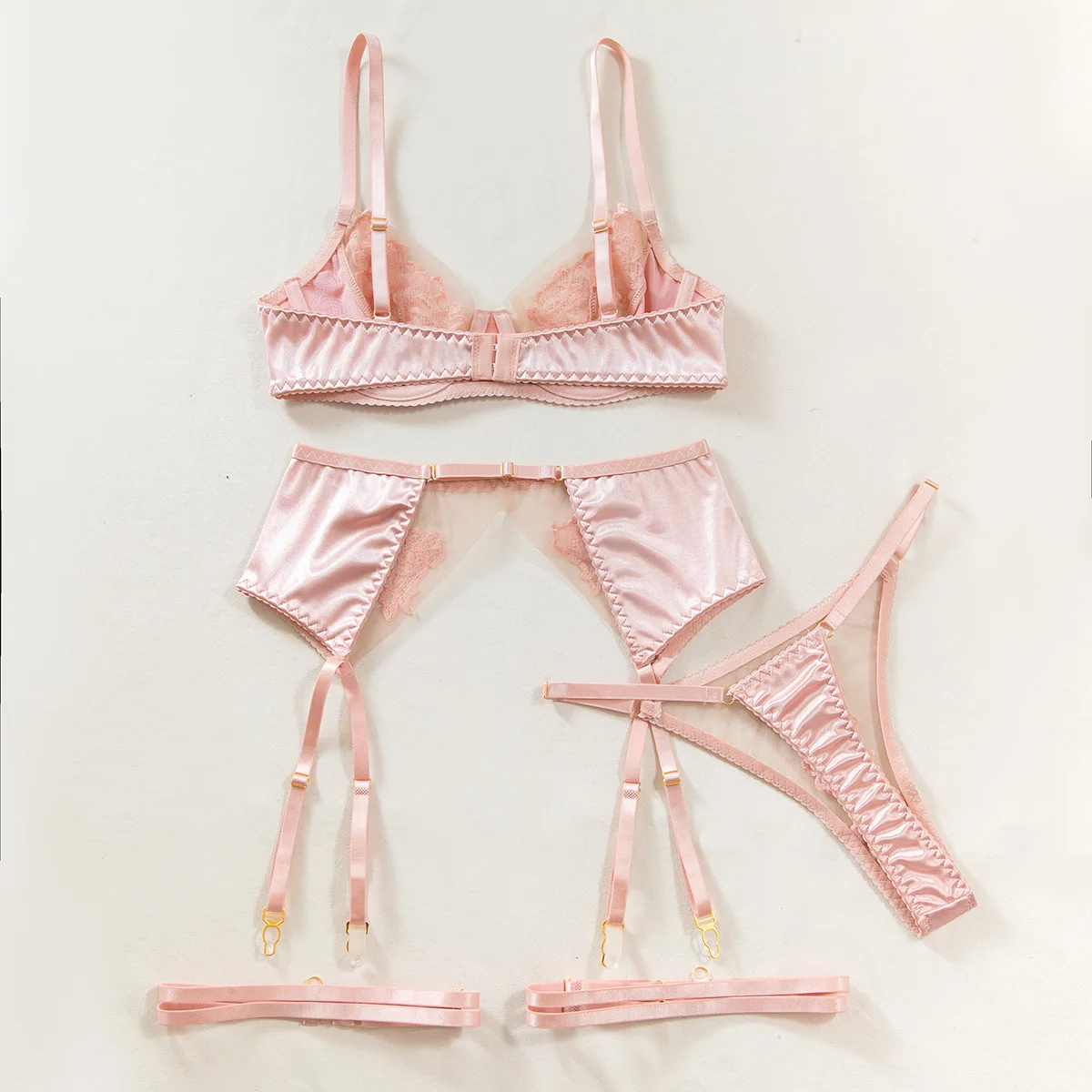 النساء يتوهم الملابس الداخلية الأزهار الدانتيل فرقة الملابس الداخلية البرازيلي جذابة الصدر الحمالات مثير الساخن سيسي الزي النساء المثيرة مجموعة