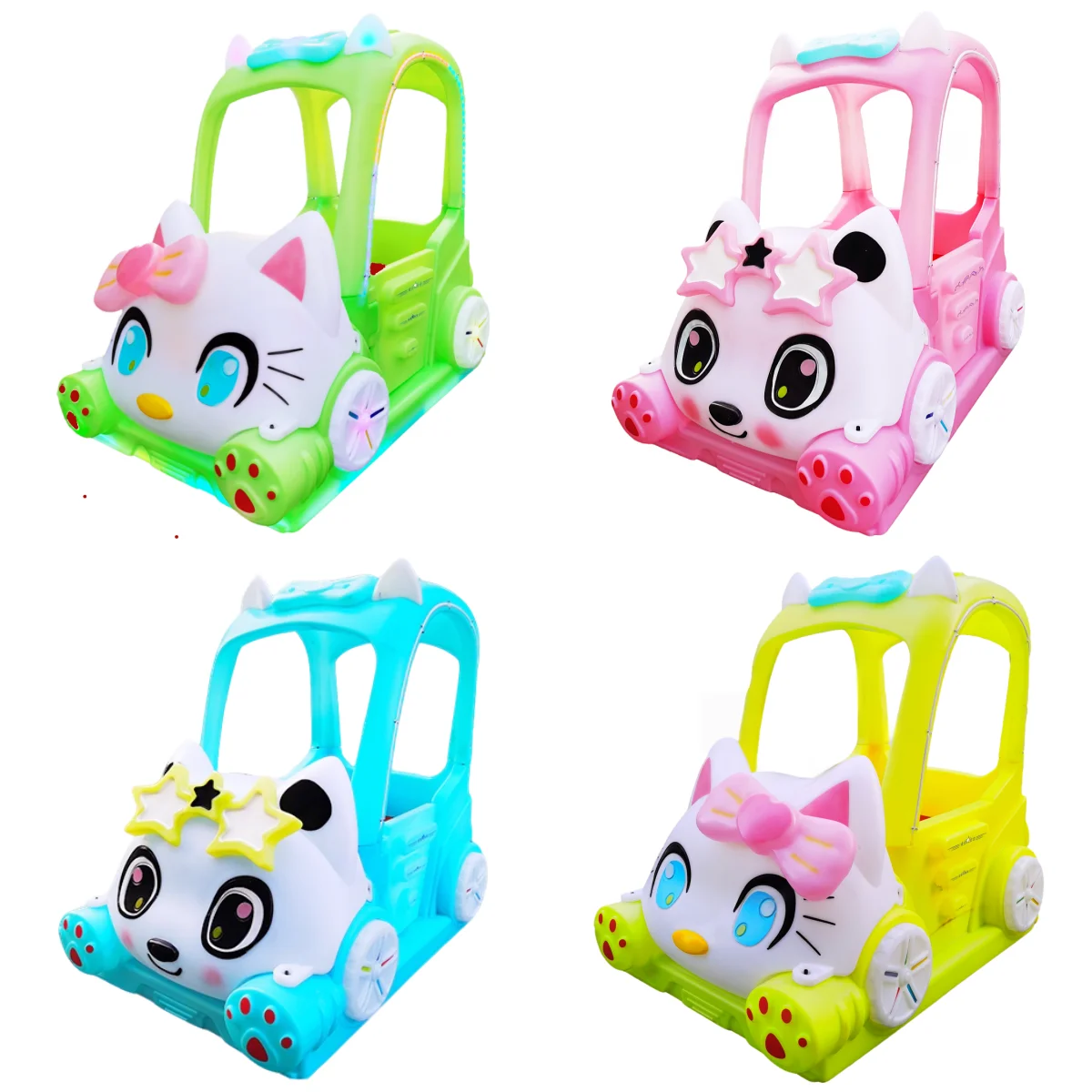 รถยนต์ไฟฟ้าสำหรับเด็กเล่นกลางแ - Coin Operated Kiddie Ride บทวิจารณ์และราคา