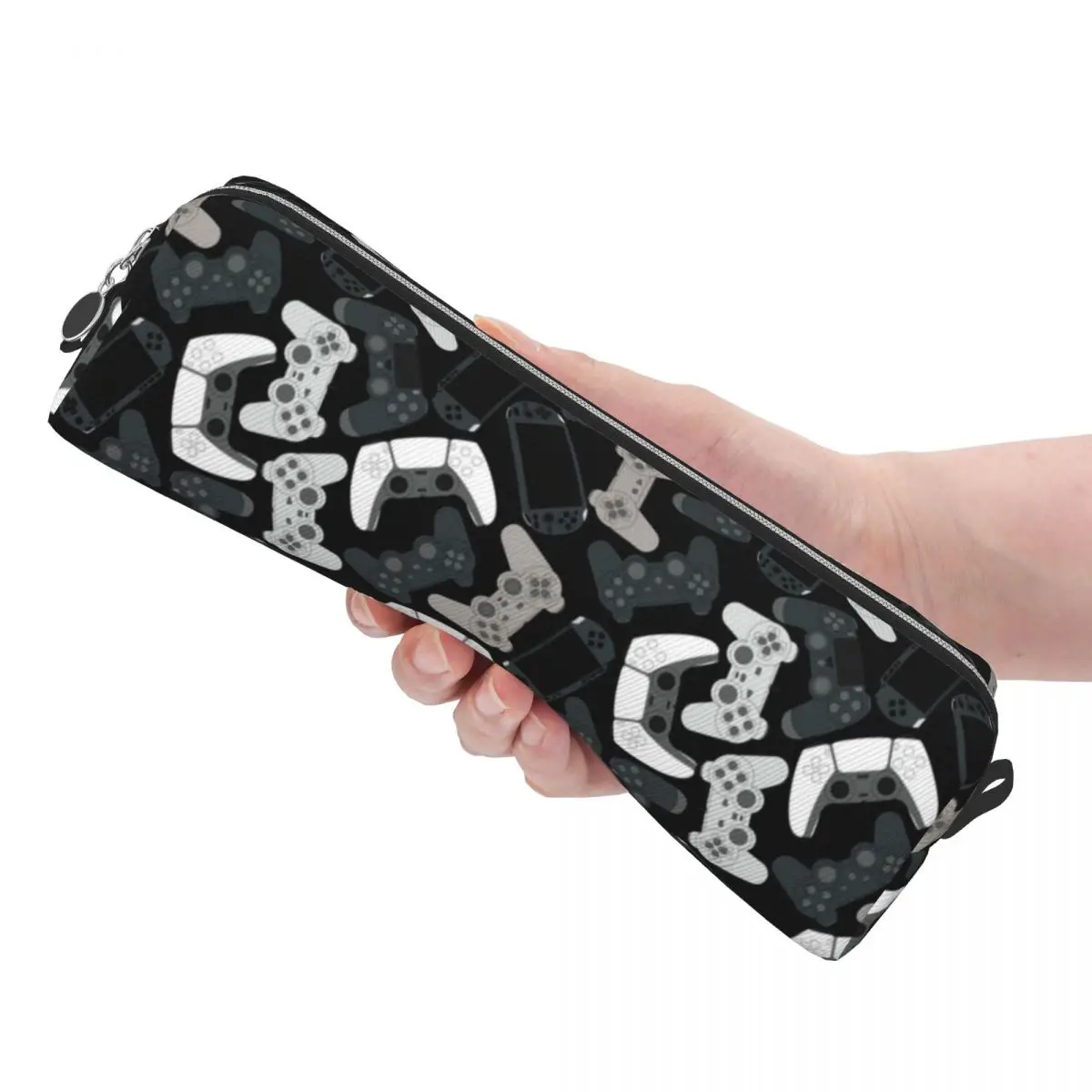 Game Controller Pattern Pencil Cases Pencilcases Pen for Student Big Capacity Pencil Bags Students School Cosmetic Stationery