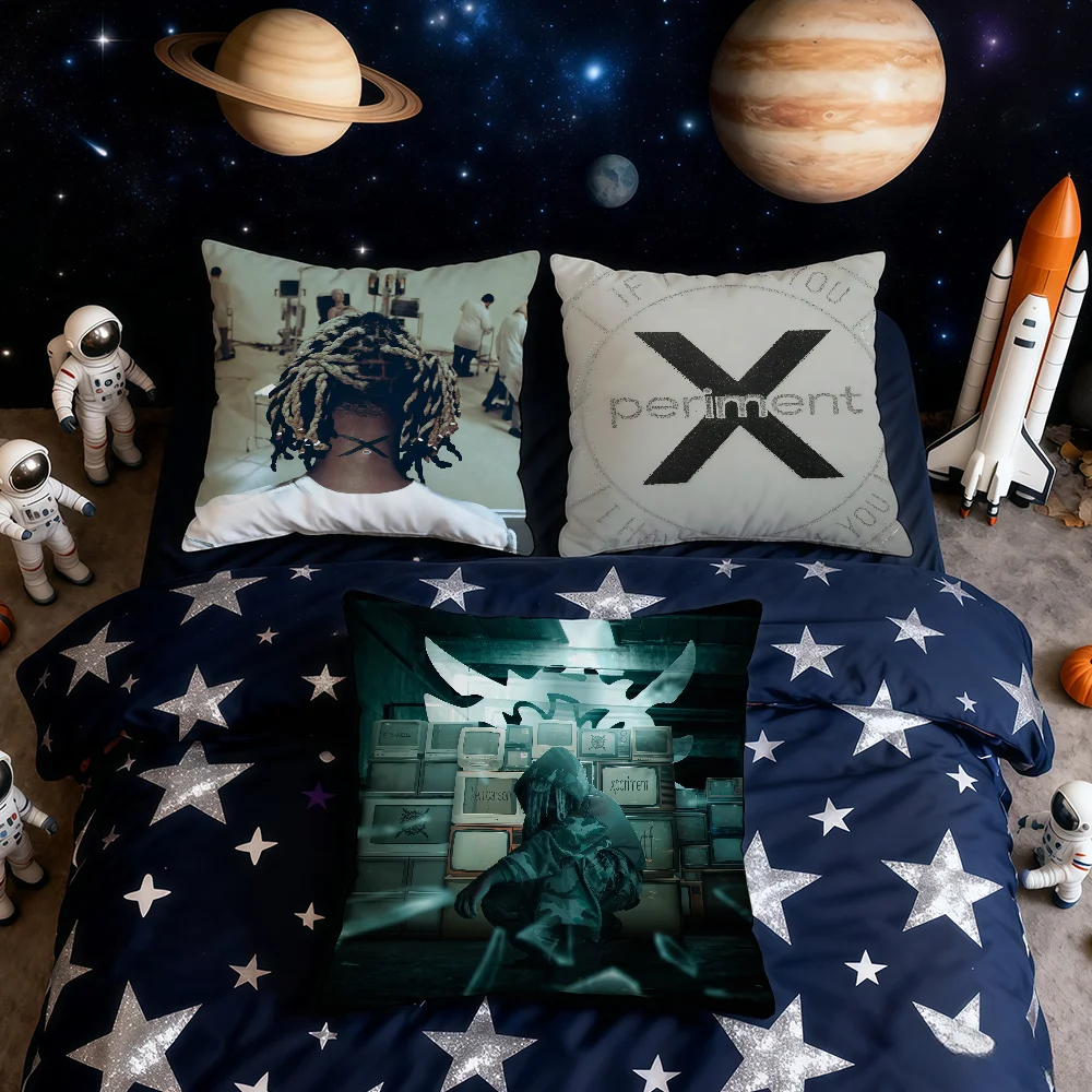 K-Ken Carson Xperiment Rapper cushion cover Home Office Convenient Nordic Simplicity Hit With Zipper Cushion Cover