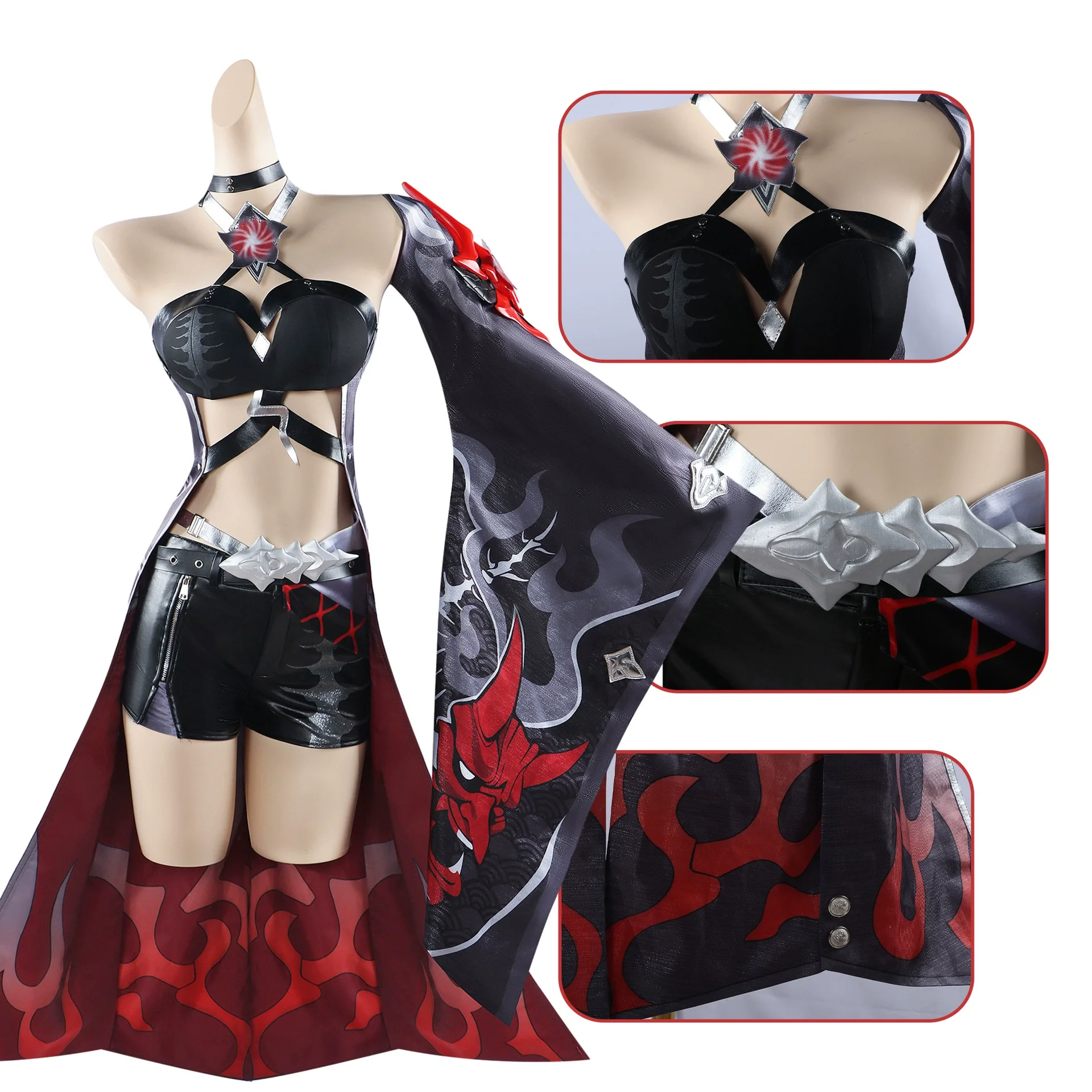 Abito da battaglia cosplay di Fate Magical Girl Illya ad alta precisione realizzato su misura per le donne