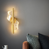 Nordic LED Wall Lamp Indoor Lighting For Bedroom Bedside Parlor Background Wall Light Modern Indoor Decoration Sconces