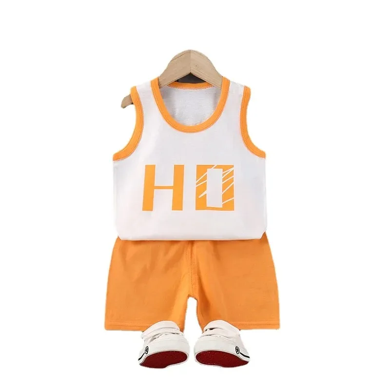 

Baby Girls Clothing Set Kids Boys Clothes Sets Sleeveless Tshirt Toddler Baby Children Suits Kids Clothing Girls Clothes