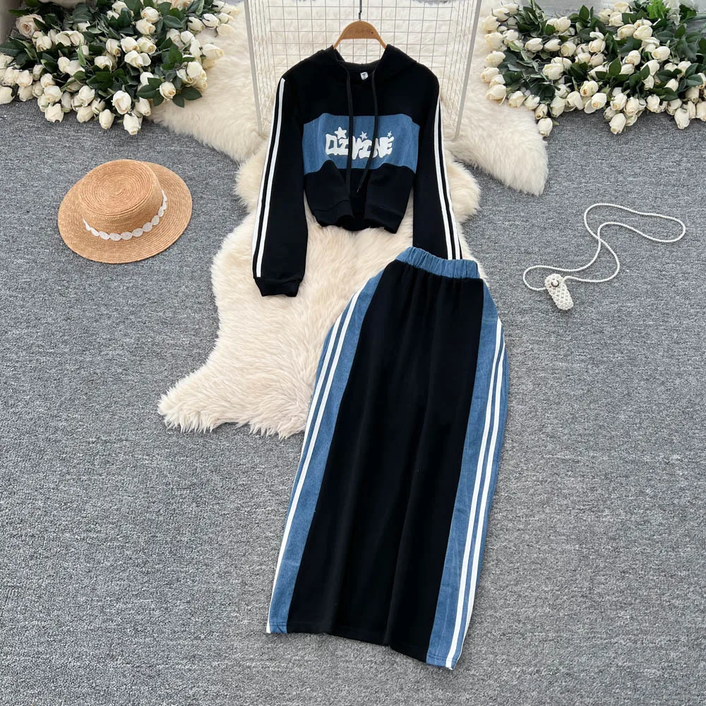 

Chic vintage long sleeve Pullover slim Elegant Fairy korean fashion Boho Sundress women clothing mini dress