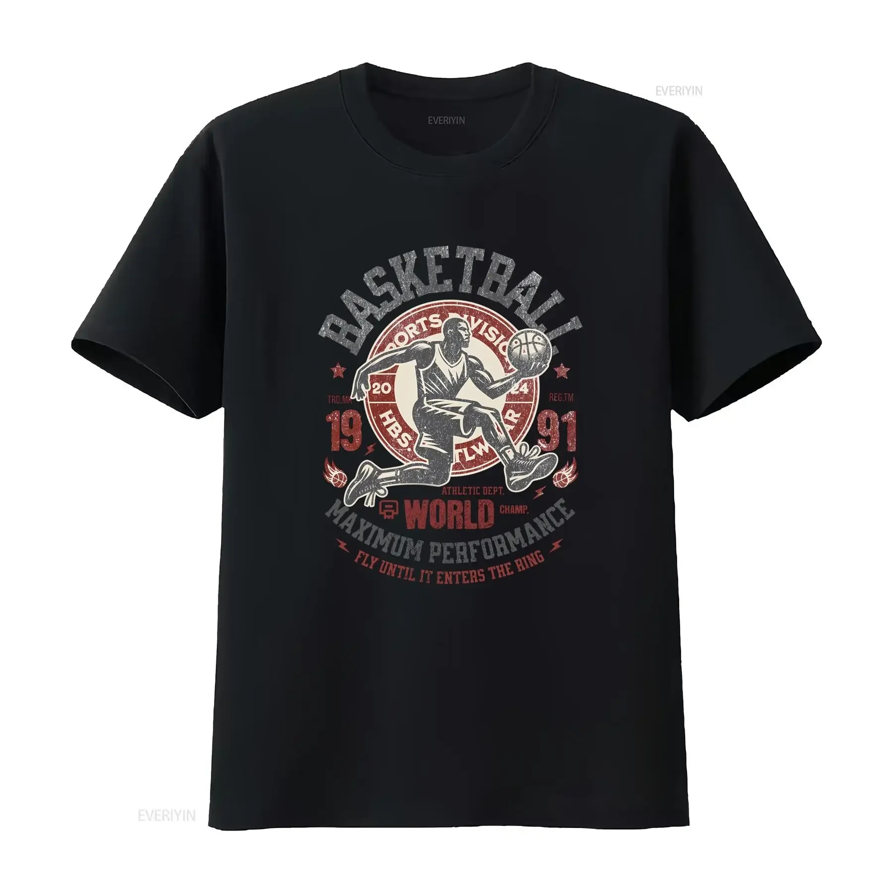 Vintage Basketball T Shirt Retro Lover Game Day SporT Team vintage Washed homme fashion Stretched Comfortable Soft graphic