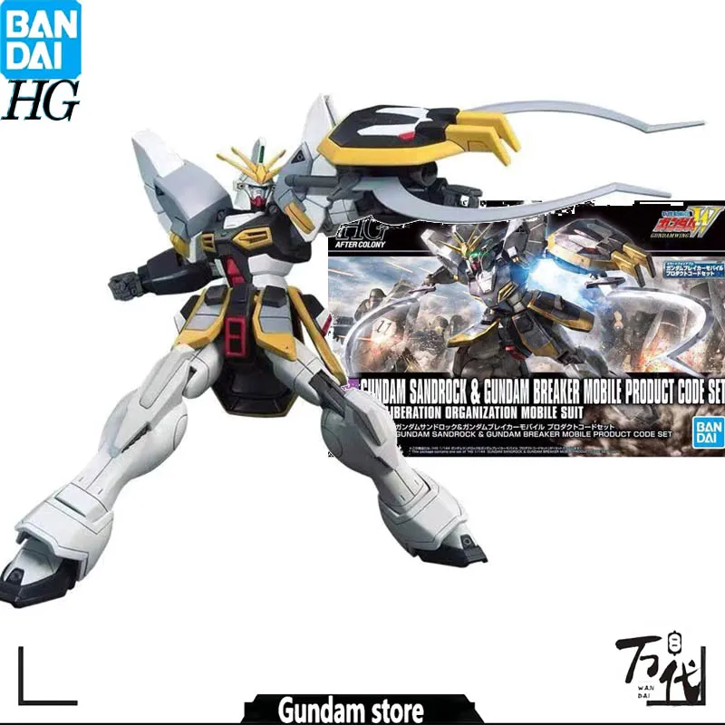 

Bandai Original Genuine HG 1/144 Shin Kido Senki Wingu EW XXXG-01SR GUNDAM Anime Figure Assembly model Boys Girls Toy Series