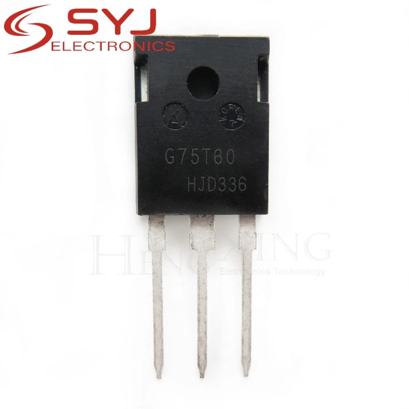 (1-5 peças) IGW75N60T G75T60 TO-247 IGW30N60T G30T60 TO-247 HUF75344G HUF75344 TO-247