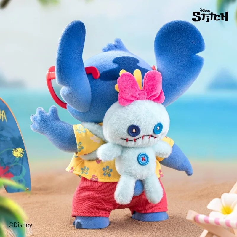 

New Genuine Stitch Summer Series Cute Stitch Dress-Up Action Figure Collectible Desktop Decor Trendy Display Toy Birthday Gift