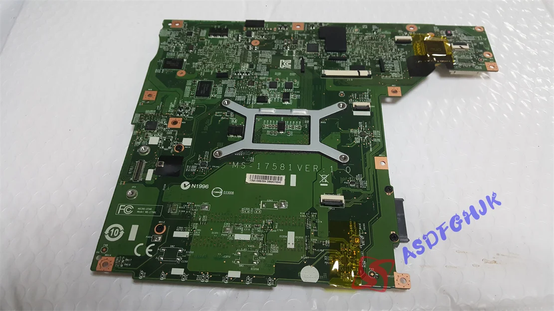 High Quality MS-1758 MS-17581 VER:1.1 For MSI CX70 GP70 LAPTOP Motherboard N14P-GV2-S-A1 100% Works Perfectly