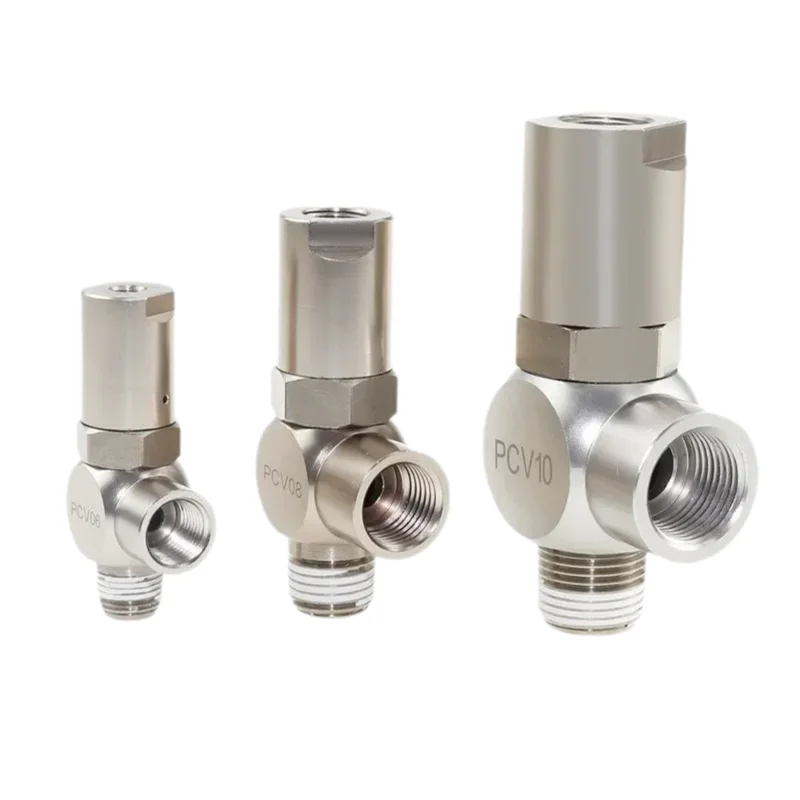 Pneumatic Pilot Check Valve Pneumatically Controlled One Way Valve PCV-06/08/10/15 Cylinder Pressure Holding Valve