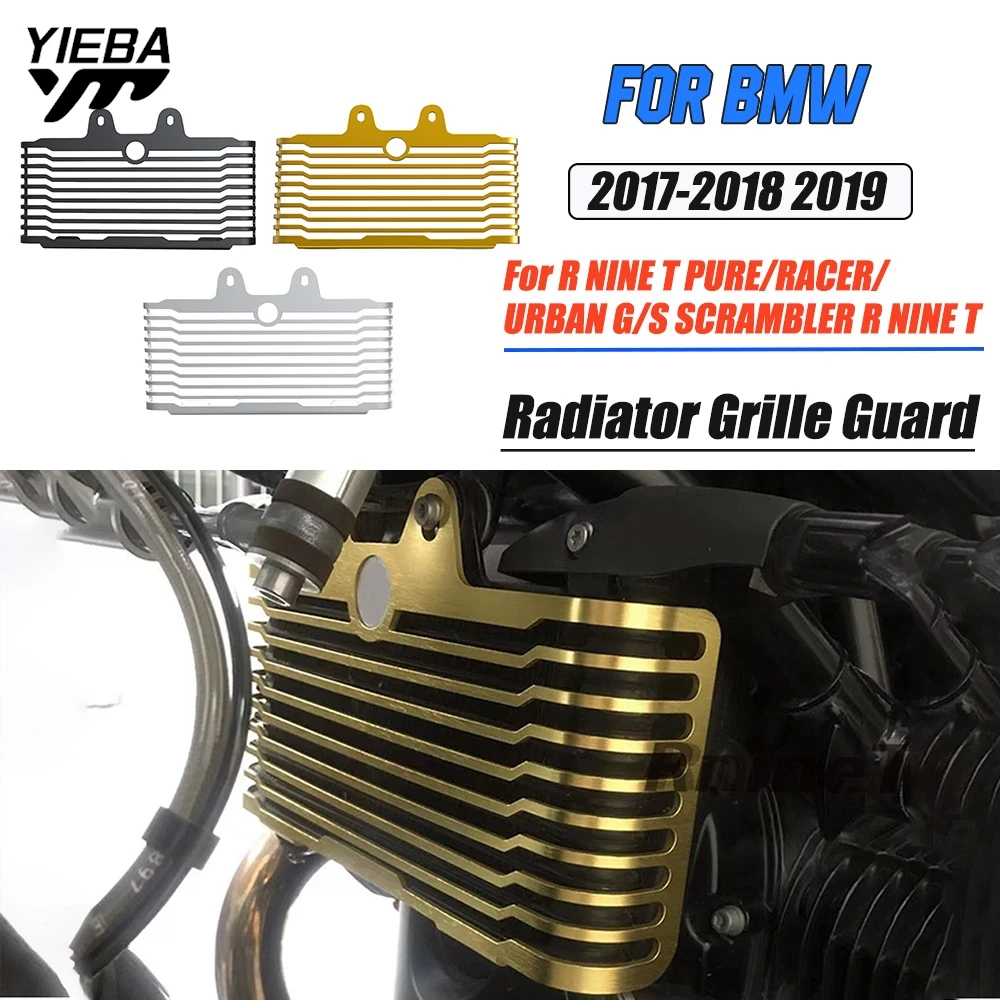 

For BMW R NINE T PURE/RACER/URBAN G/S SCRAMBLER R NINE T 2017 -2019 Motocycle Radiator Grille Cover Water Tank Guard Protection