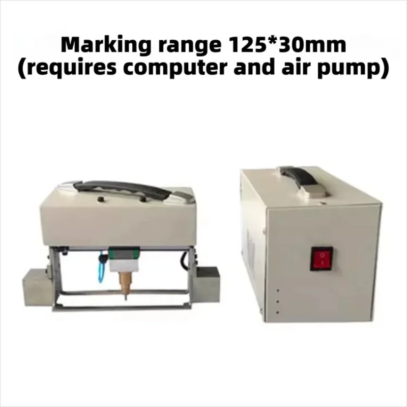 

Portable Handheld Dot Peen Marking Machine 0.01mm Precision For VIN Chassis Number Engraving On Metal Pneumatic 220V 110V